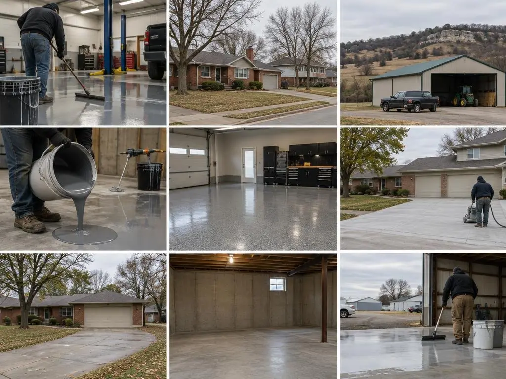 Commercial & Shop Floor Epoxy in Topeka, KS